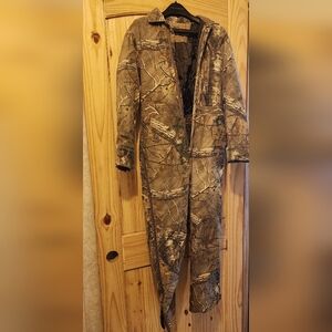Youth Redhead Silent hide camo coveralls size 12